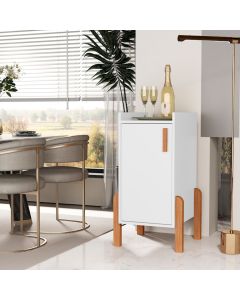 Armário Balcão Multiuso Poseidon com 1 Porta Branco