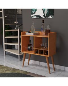 Buffet Aparador Minibar com Adega Pés Palito Amanda Cerejeira